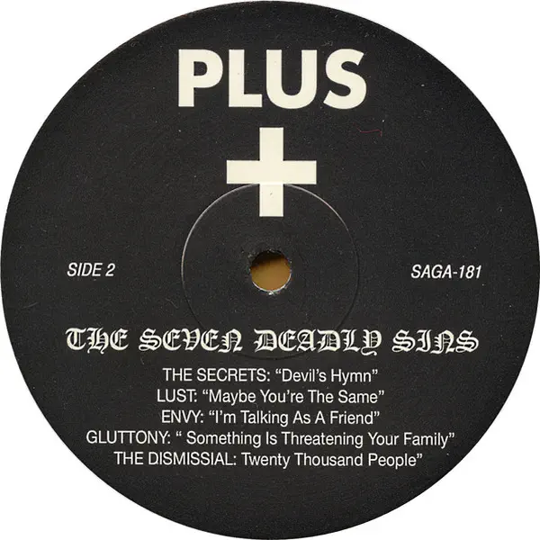 Plus - The Seven Deadly Sins – Vinilinės plokštelės