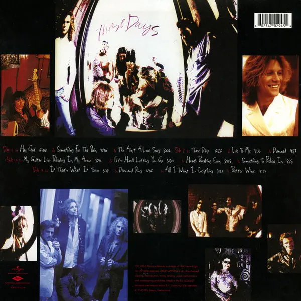 Bon Jovi - These Days – Vinilinės plokštelės
