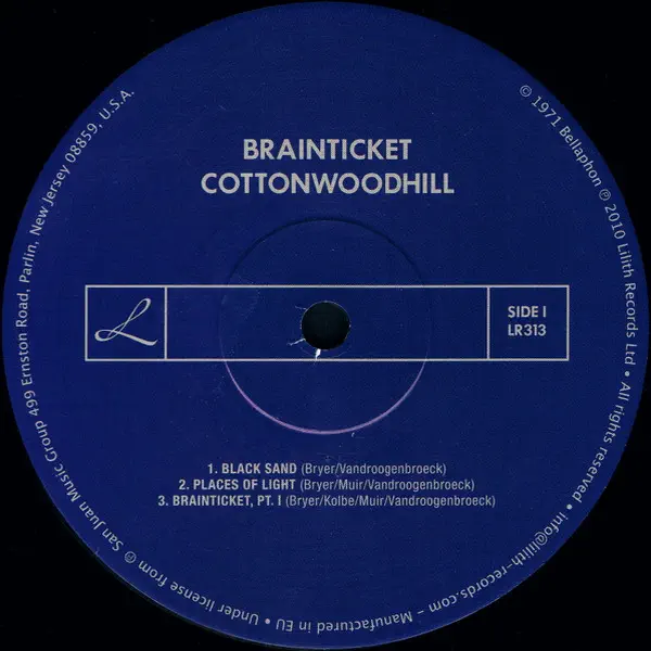 Brainticket - Cottonwoodhill – Vinilinės plokštelės