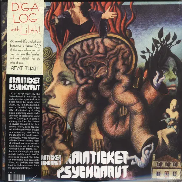Brainticket - Psychonaut – Vinilinės plokštelės