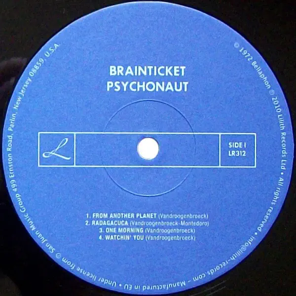 Brainticket - Psychonaut – Vinilinės plokštelės