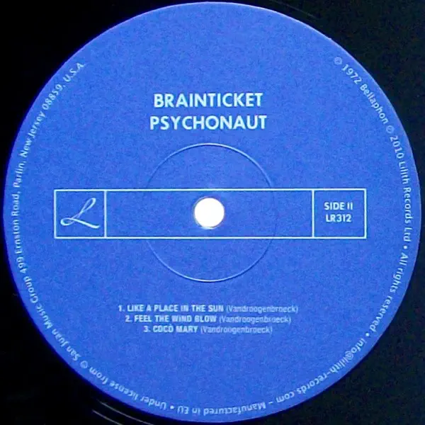 Brainticket - Psychonaut – Vinilinės plokštelės
