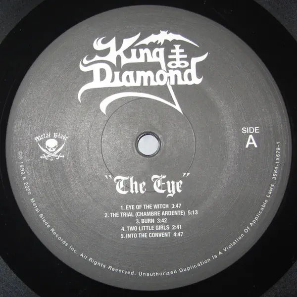 King Diamond - The Eye – Vinilinės plokštelės