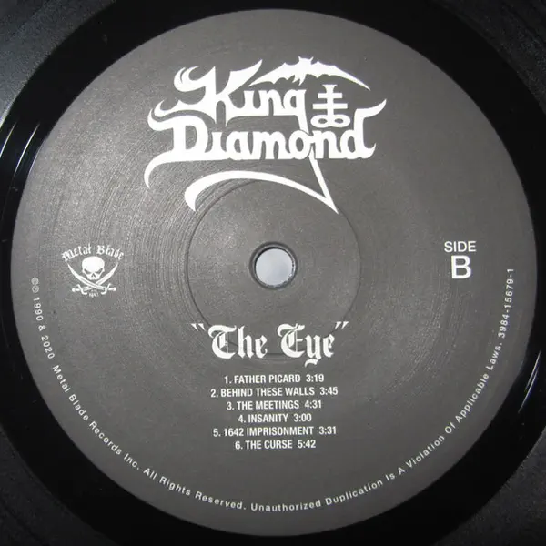 King Diamond - The Eye – Vinilinės plokštelės