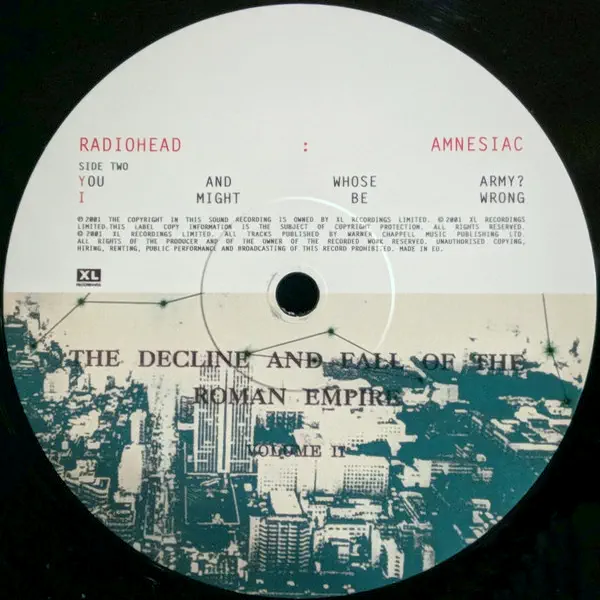Radiohead - Amnesiac – Vinilinės plokštelės