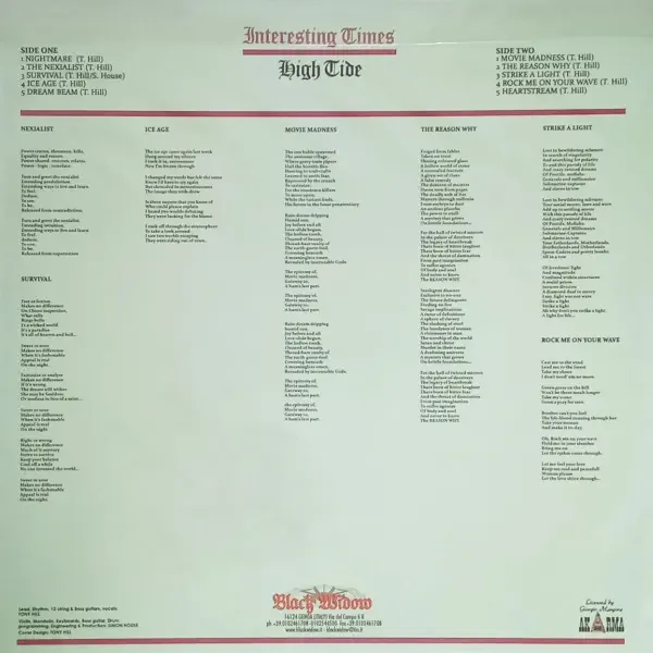 High Tide - Interesting Times