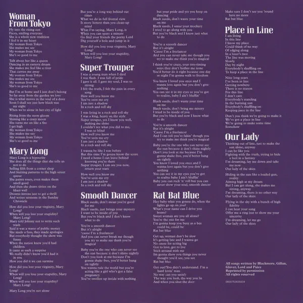 Deep Purple - Who Do We Think We Are