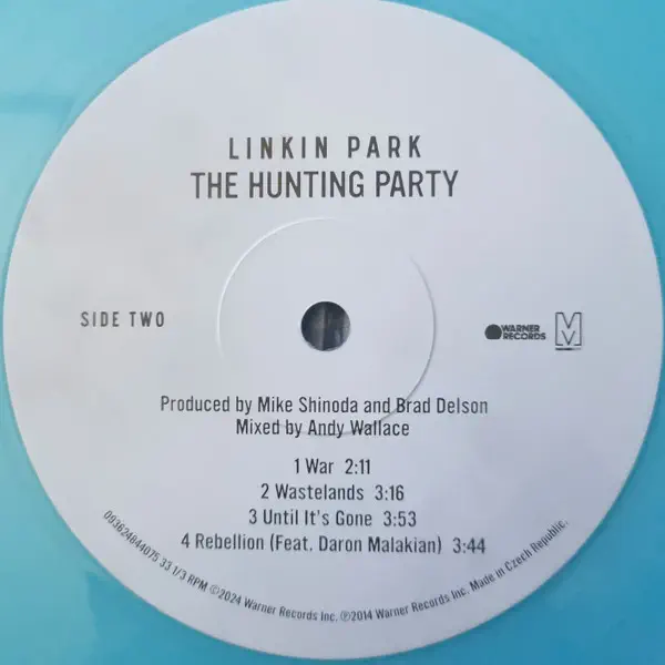 Linkin Park - The Hunting Party (Colored Vinyl) (2LP) 🎶🎶🎶