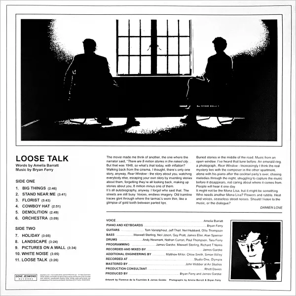 Bryan Ferry and Amelia Barratt - Loose Talk