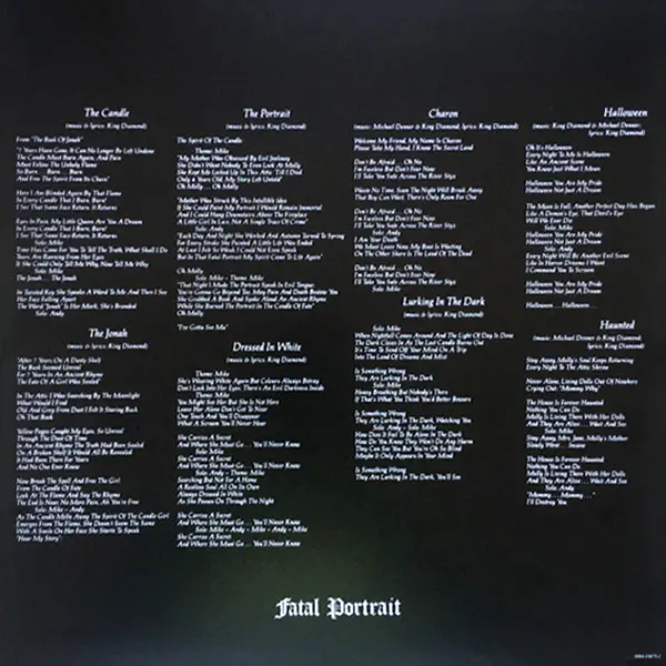 King Diamond - Fatal Portrait