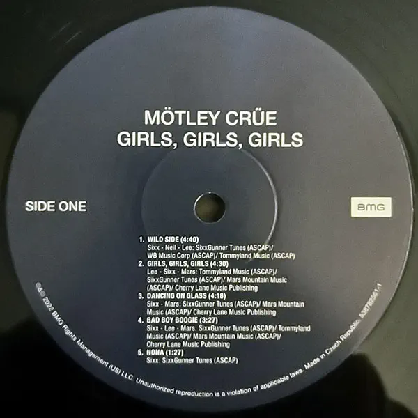 Mötley Crüe - Girls! Girls! Girls!