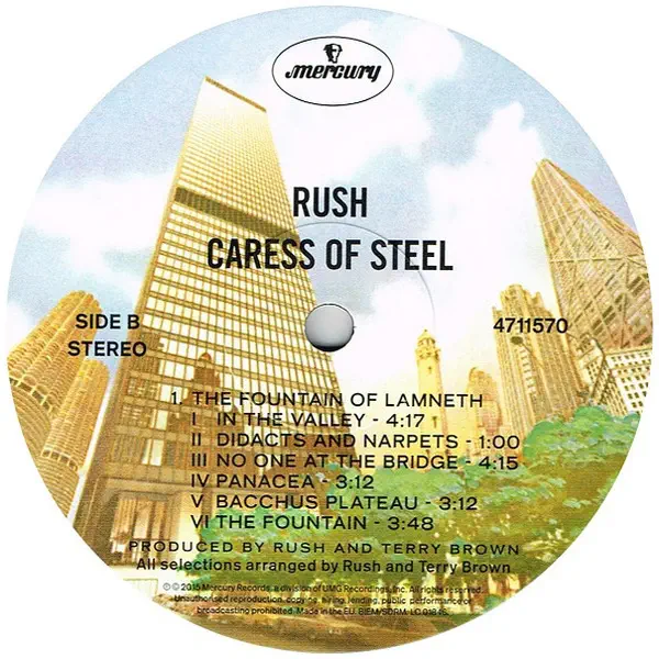 Rush - Caress Of Steel