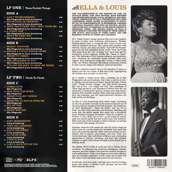 Ella Fitzgerald & Louis Armstrong - The Hidden World Of Ella & Louis