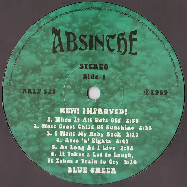 Blue Cheer - New! Improved!