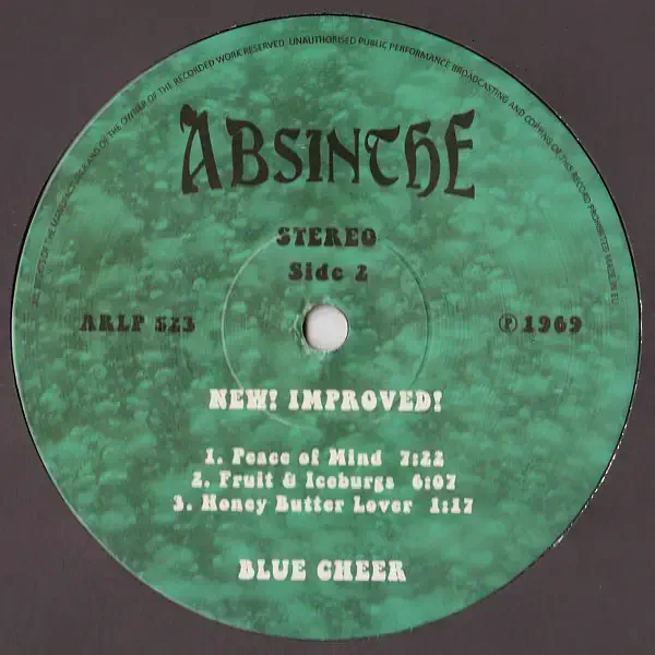 Blue Cheer - New! Improved!