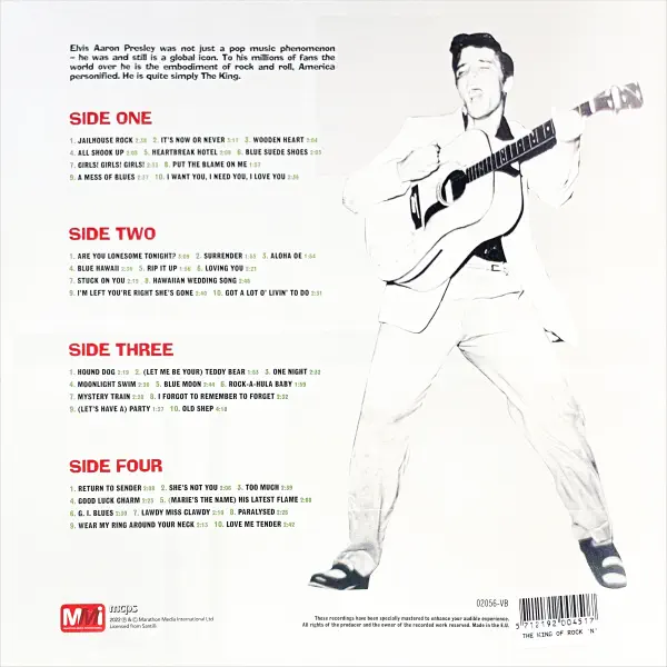 Elvis Presley - The King Of Rock'n'Roll