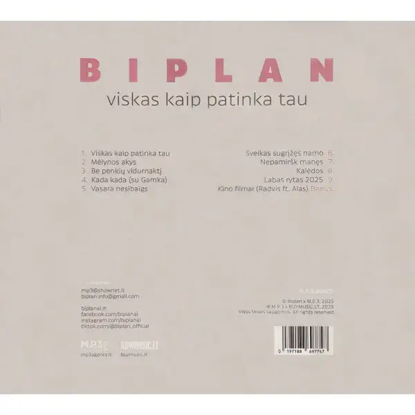 Biplan - Viskas kaip patinka tau