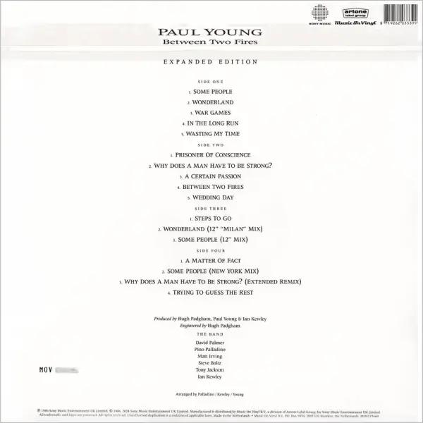 Paul Young - Between Two Fires