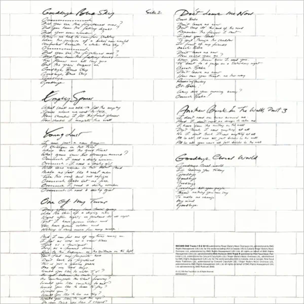 Pink Floyd - The Wall