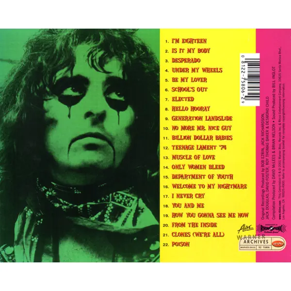 Alice Cooper - Mascara & Monsters: Best Of