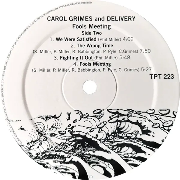 Carol Grimes and Delivery - Fools Meeting