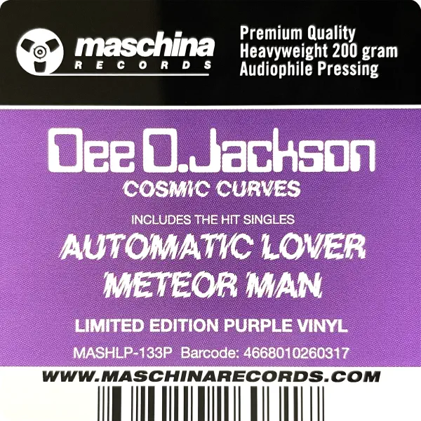 Dee D. Jackson - Cosmic Curves