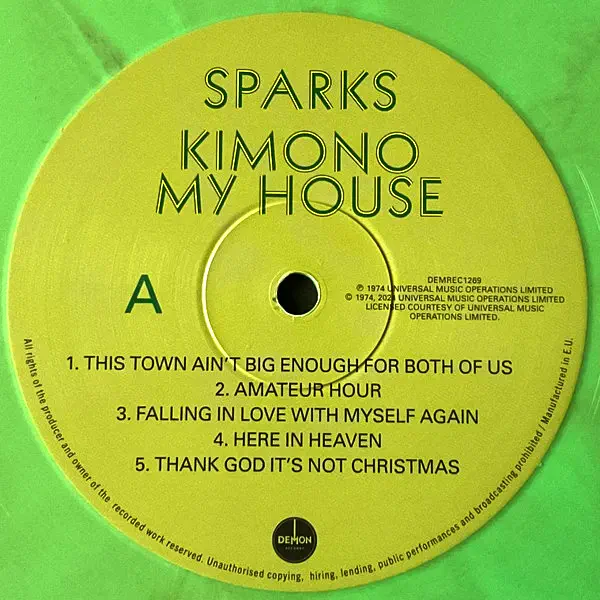 Sparks - Kimono My House