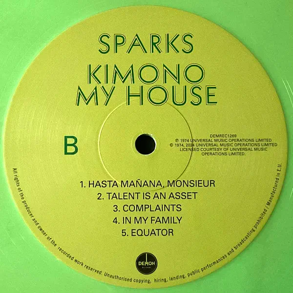 Sparks - Kimono My House