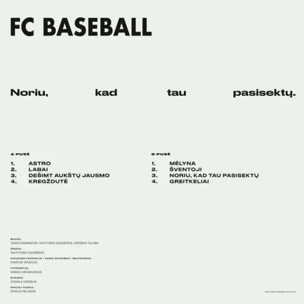 FC Baseball - Noriu, kad tau pasisektų