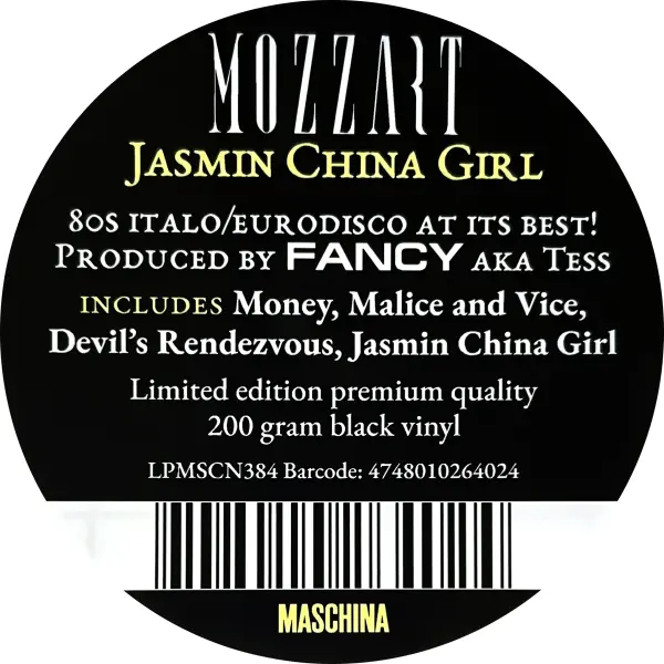 Mozzart - Jasmin China Girl: The Singles '85-'88