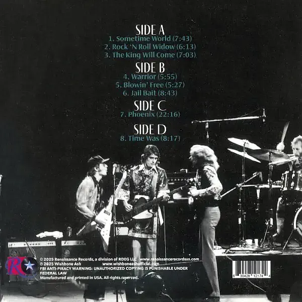 Wishbone Ash - Live At The Capitol Theater - January 19, 1974