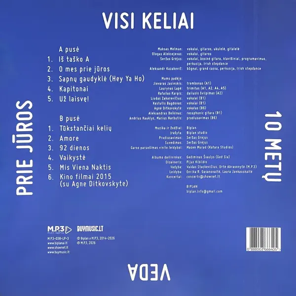 Biplan - Visi keliai 10 metų veda prie jūros