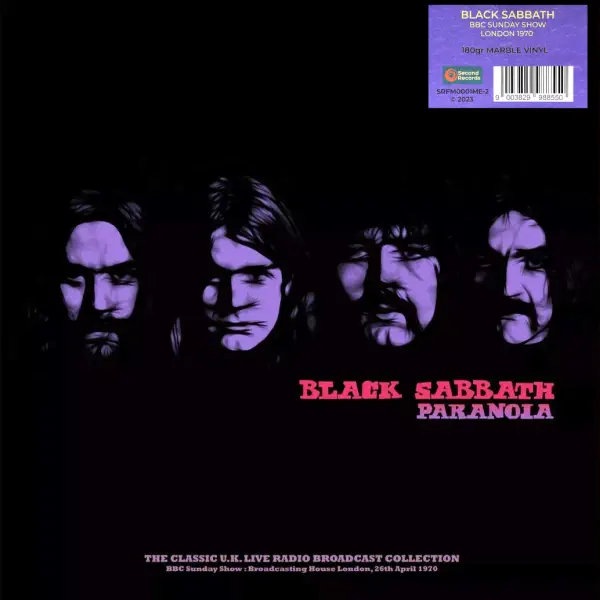 Black Sabbath - Paranoia: BBC Sunday Show London 1970