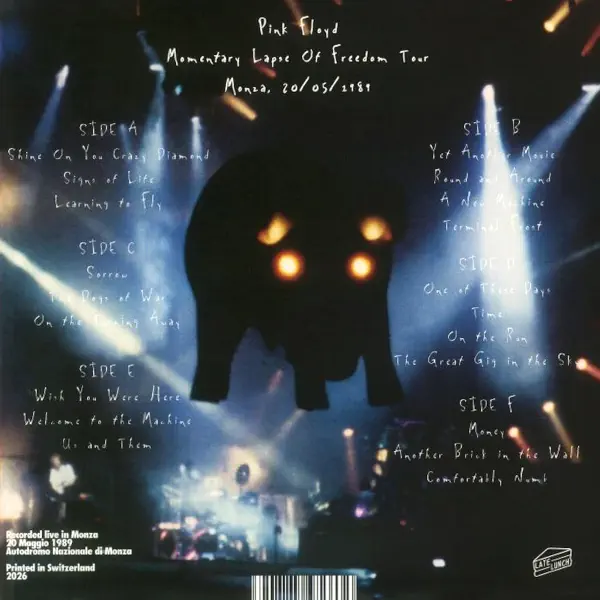 Pink Floyd Monza 1989 3LP