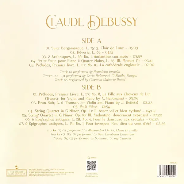 Claude Debussy - The Golden Masterpieces