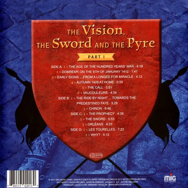 Eloy - The Vision, The Sword And The Pyre - Part I