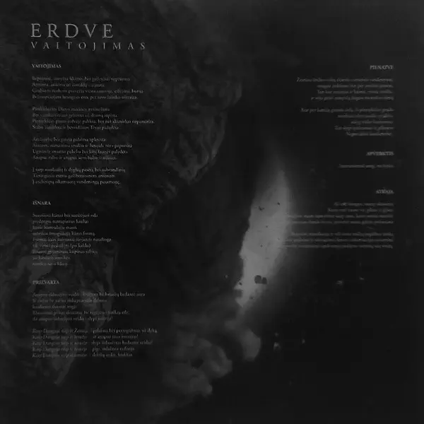 Erdve - Vaitojimas