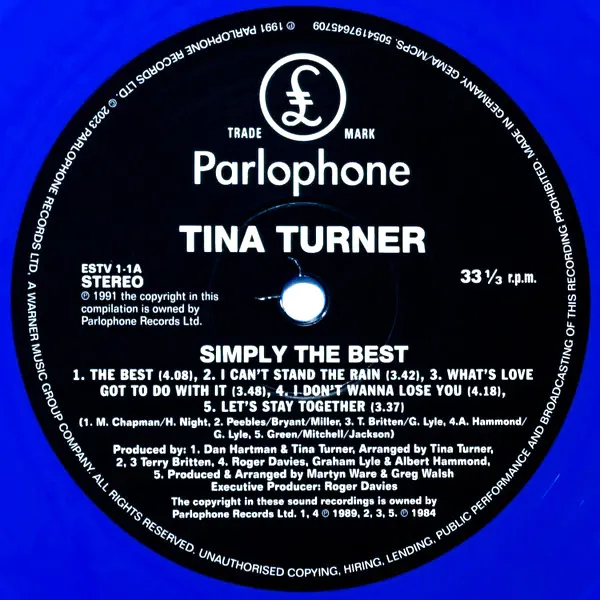 Tina Turner - Simply The Best