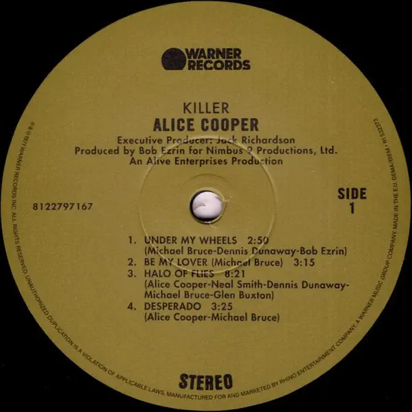 Alice Cooper Killer