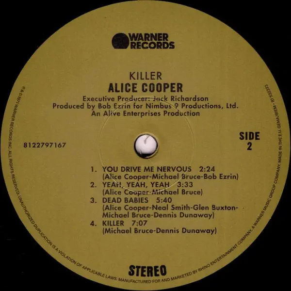 Alice Cooper Killer