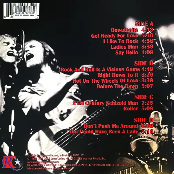 April Wine Live In Denver 1980