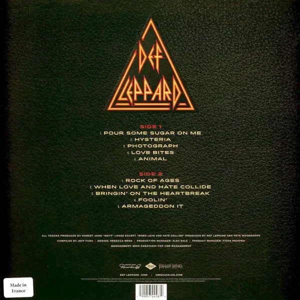 Def Leppard Greatest Hits