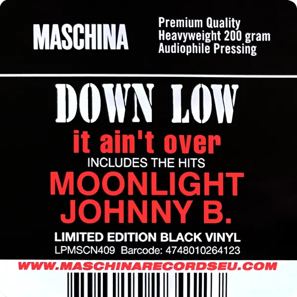 Down Low It Ain't Over