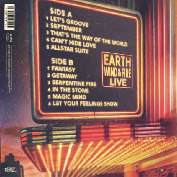Earth Wind & Fire The Live Experience