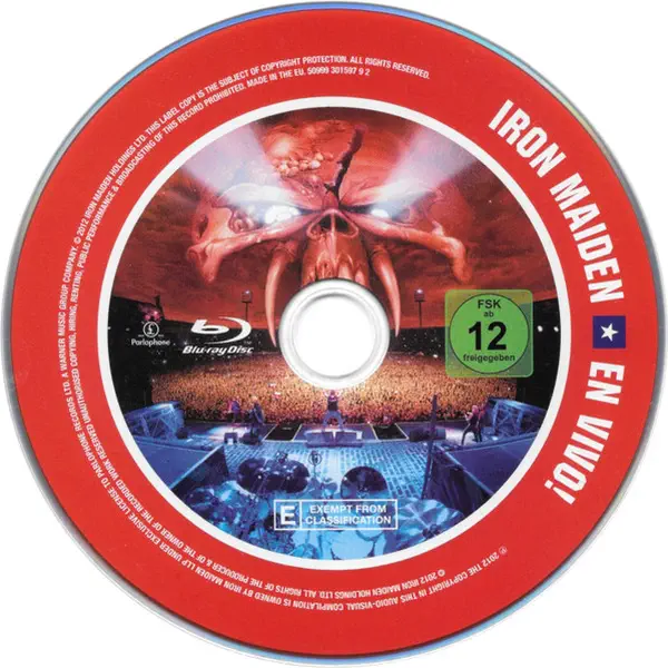 Iron Maiden En Vivo Live At Estadio Nacional Santiago