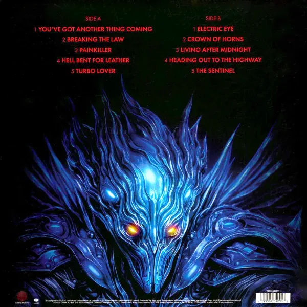 Judas Priest The Best Of Blue BioVinyl