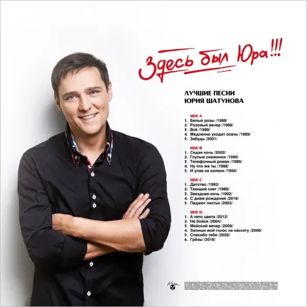 Юрий Шатунов Лучшие песни 2LP