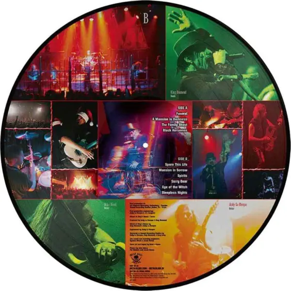King Diamond Deadly Lullabyes Live 2LP