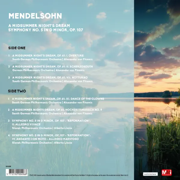 Mendelssohn A Midsummer Night's Dream