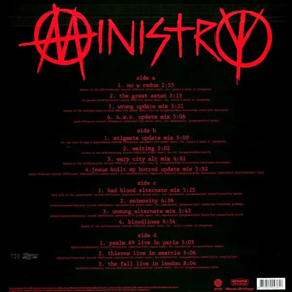 Ministry Rantology 2LP